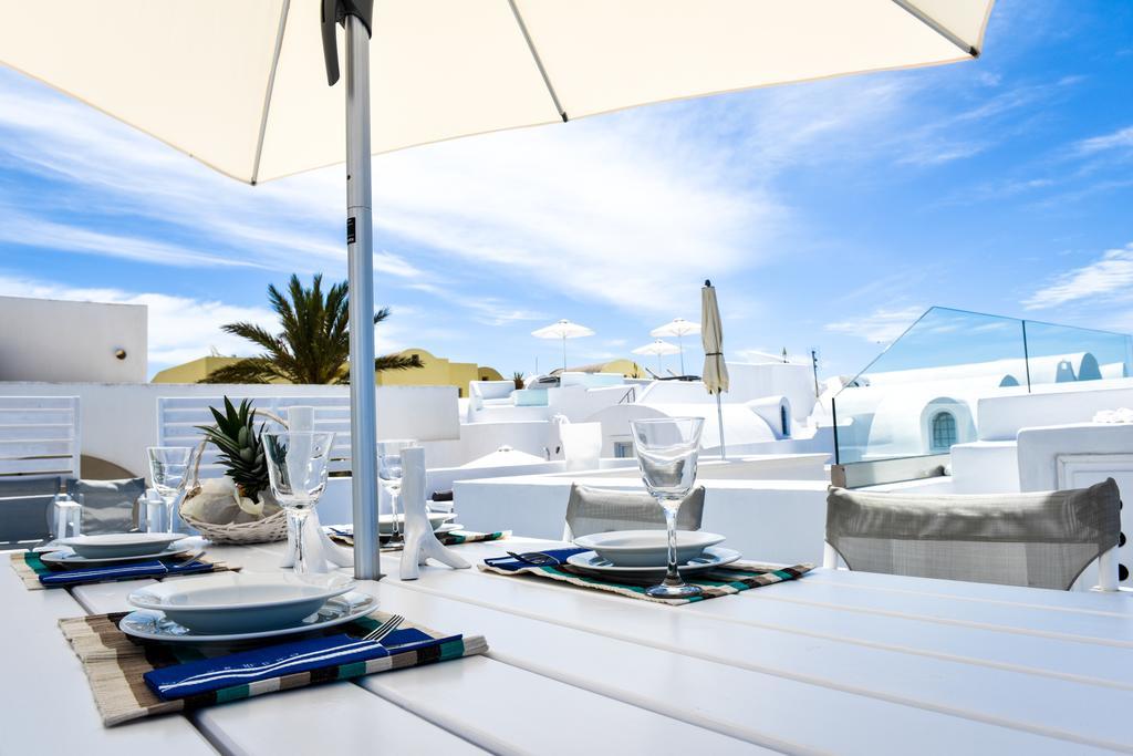 Malteza Private Villa Imerovígli Rom bilde